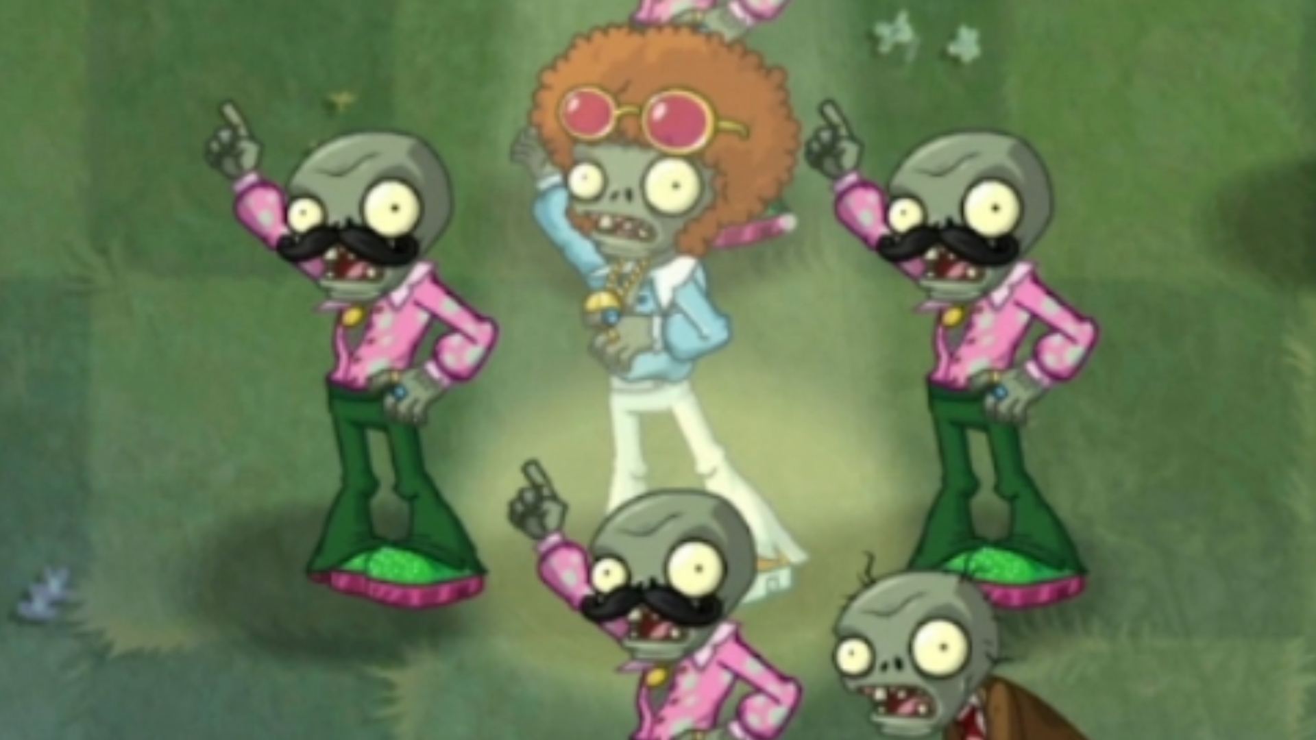 舞王僵尸嘴里在念叨着什么?