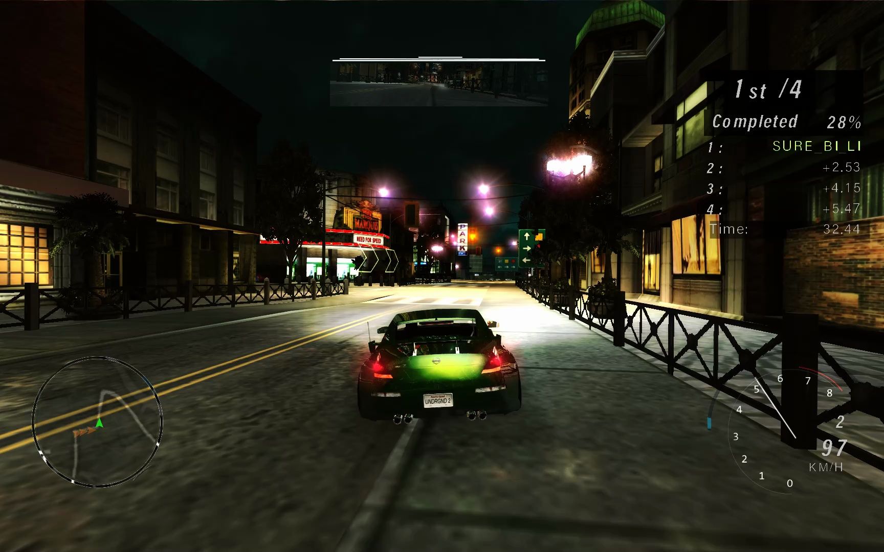 极品飞车8 地下狂飙2高清版 老游戏