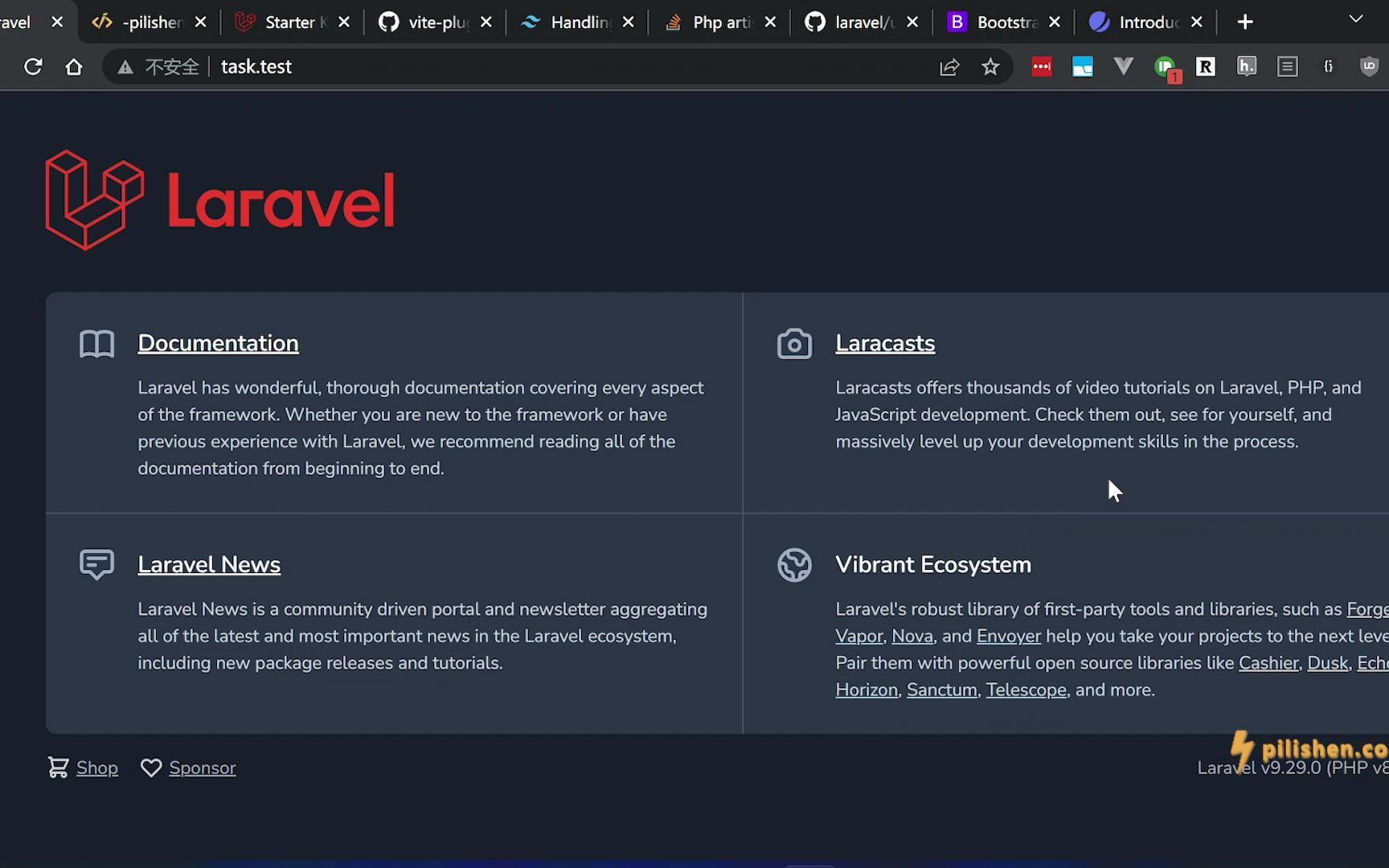 《Laravel 9优雅实战入门(第三版)》04 开启用户登录与注册的功能哔哩哔哩bilibili