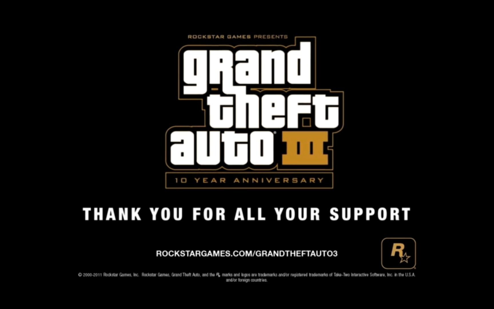 gta3 10周年预告片