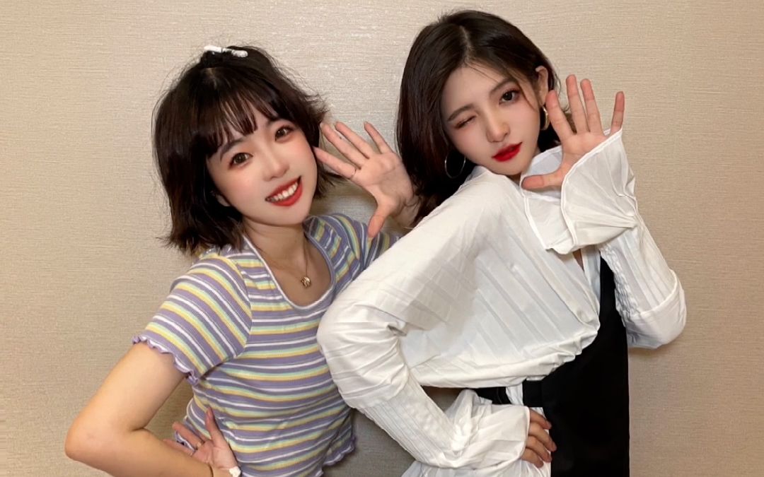 这么可爱的合照,还不快和闺蜜一起拍!