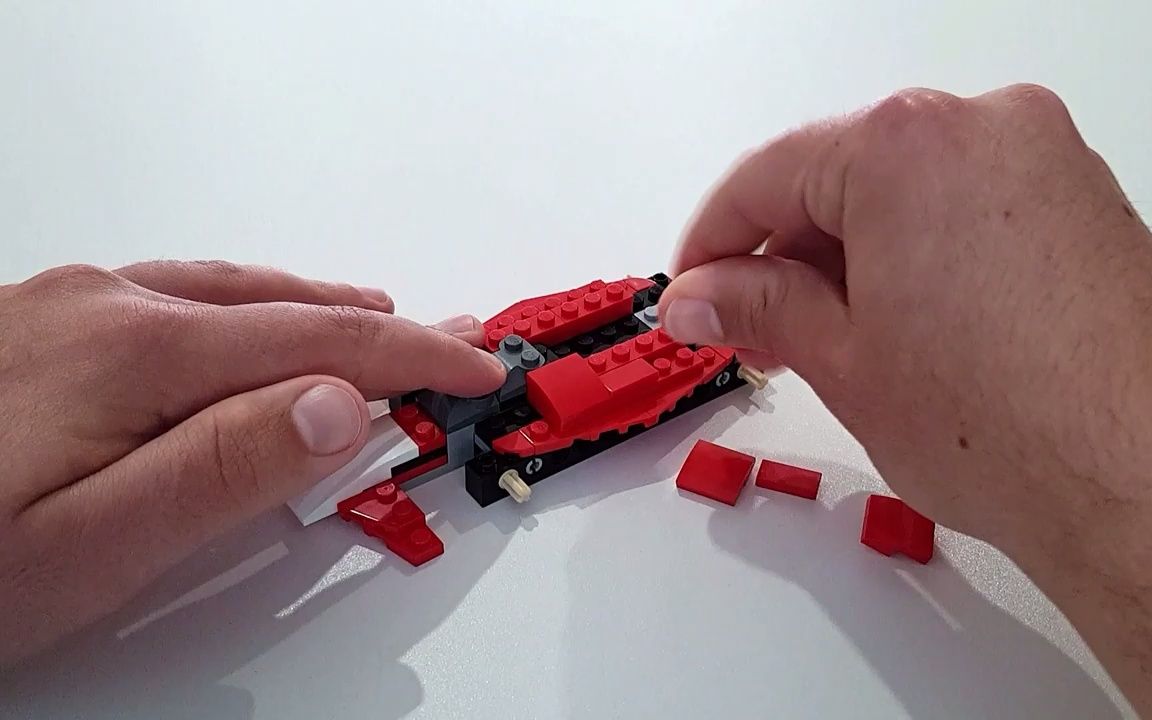 乐高moc3110070年代f1