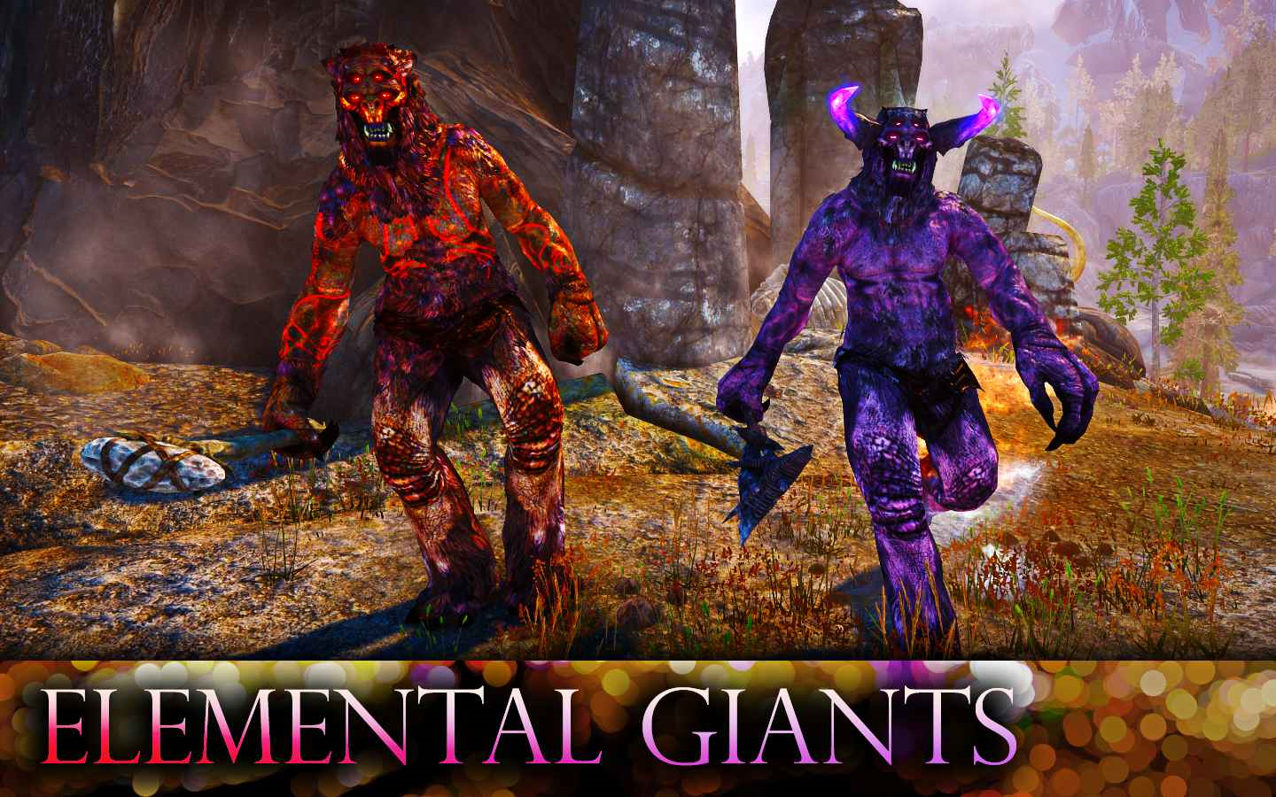 上古卷轴5生物:放风筝没用了,会远程使用元素魔法的元素巨人