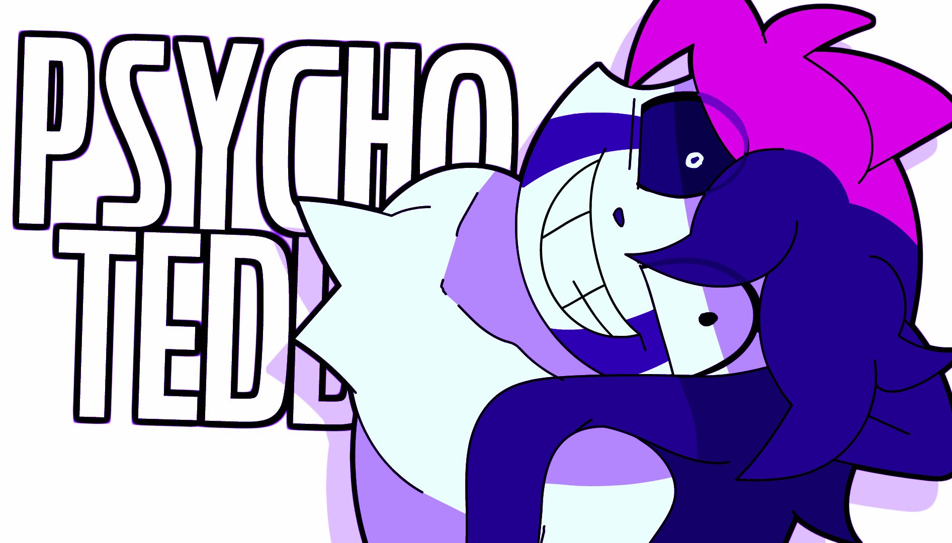 【meme动画/oc】psycho teddy