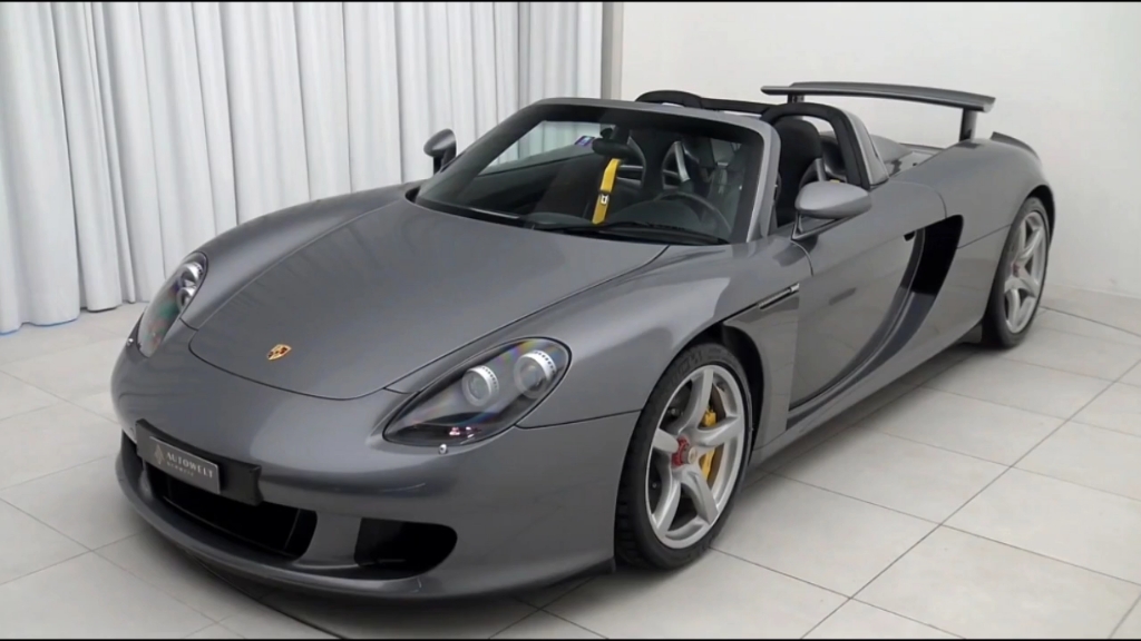 超跑鉴赏,实拍2023款保时捷carrera gt外观内饰声浪高清展示!