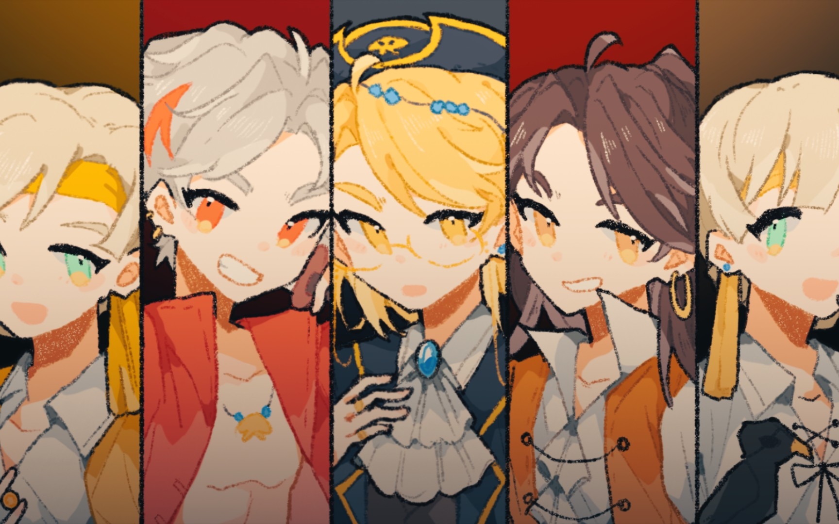 manta手书打劫乐队但是海盗paro