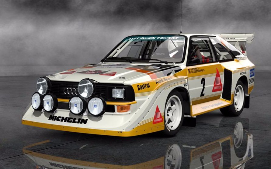 【陌上】《极限竞速:地平线3》奥迪quattro拉力赛车暴风雪山锦集