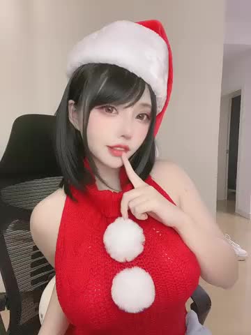 圣诞老妹儿 微博@菌烨tako__哔哩哔哩_bilibili