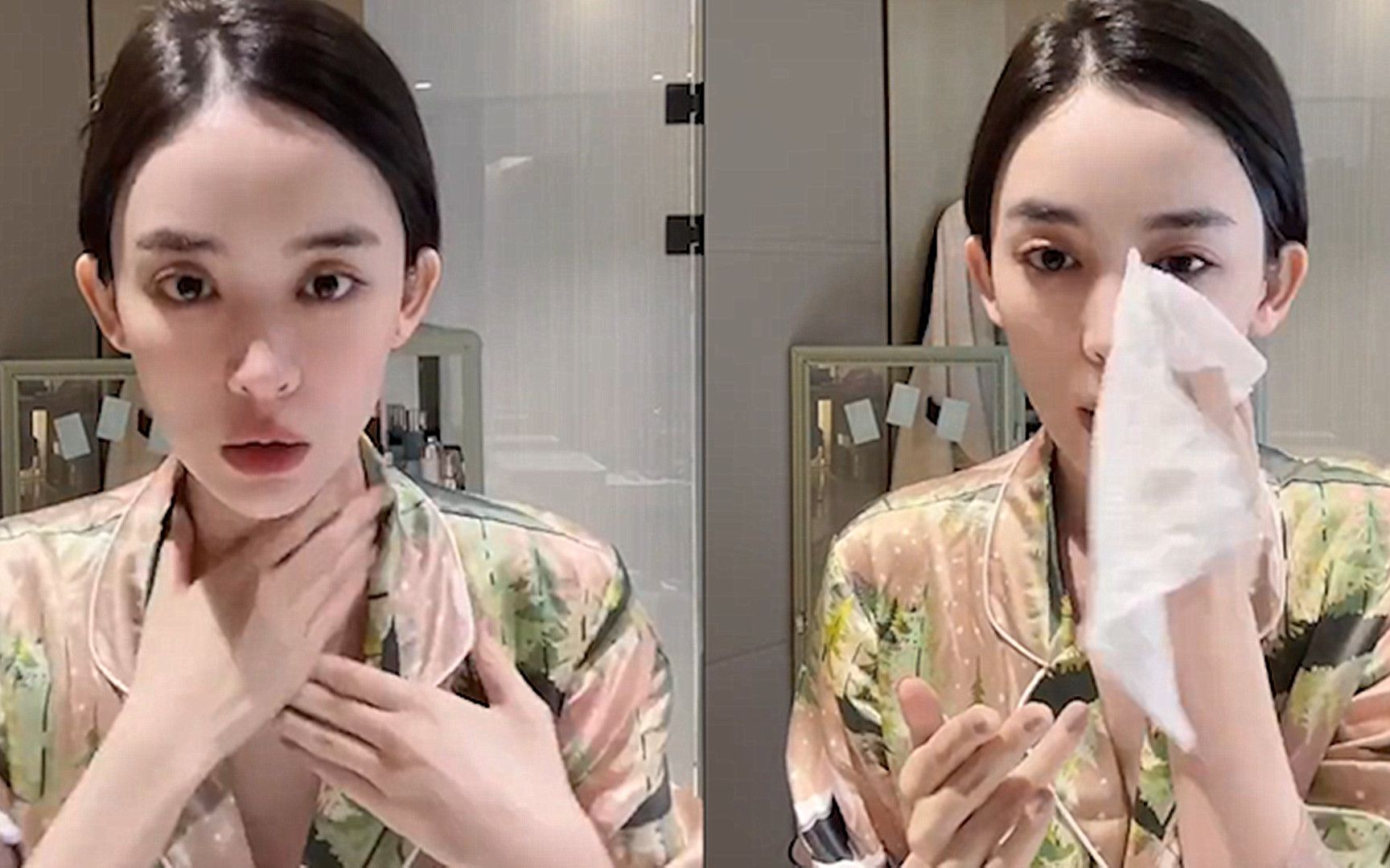 古力娜扎真人长啥样?直播卸妆暴露真实素颜,网友:卸了个空气