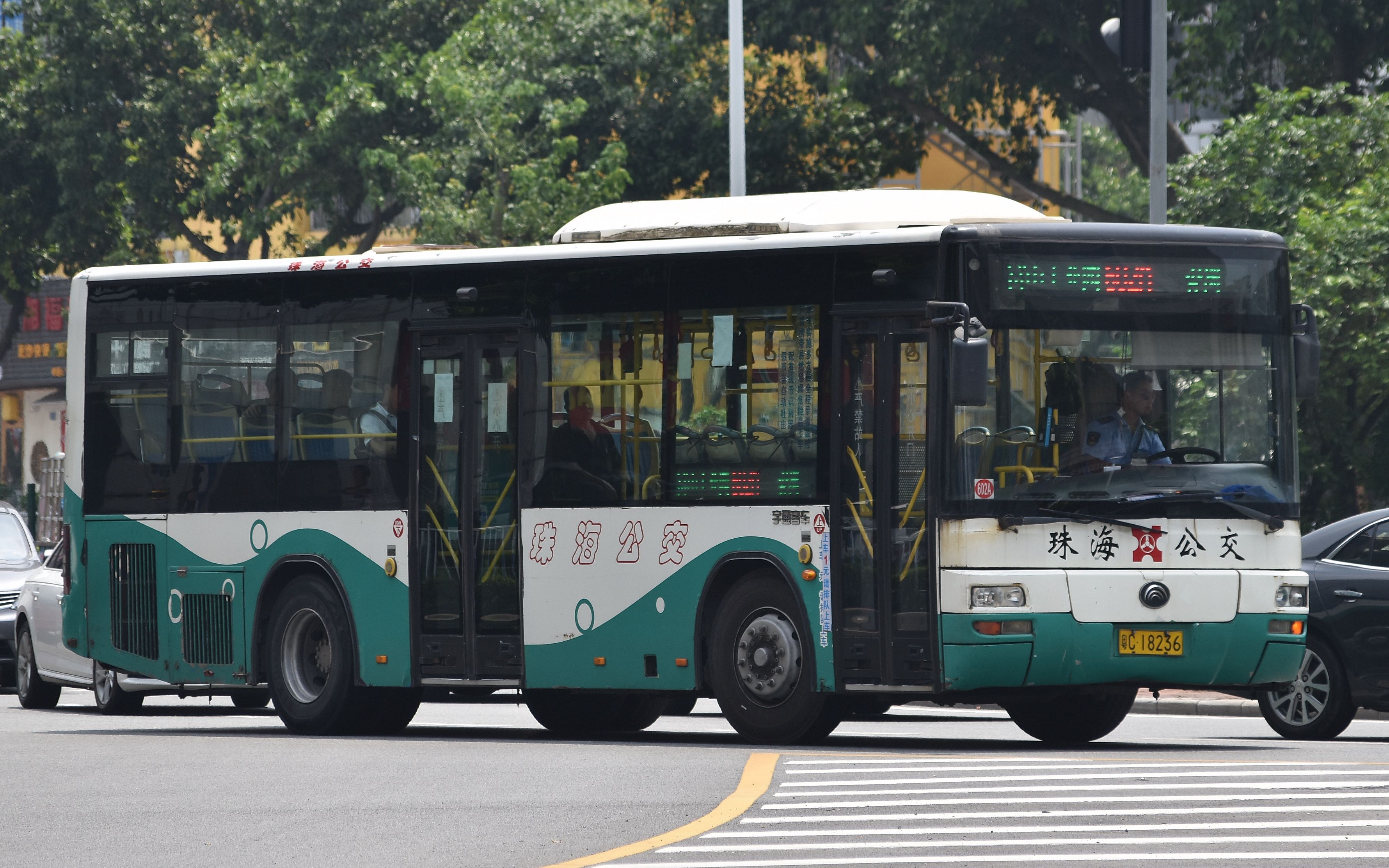 【珠海公交】602a线:香洲总站->富山工业园