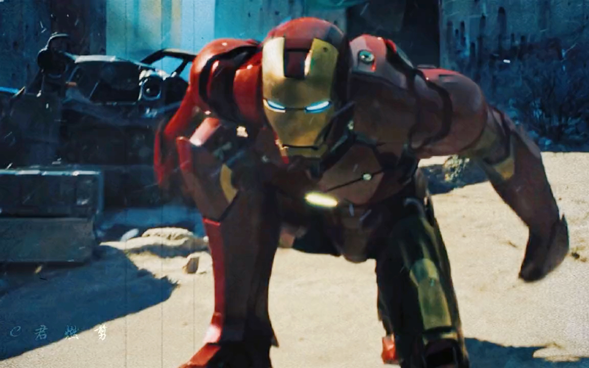 钢铁侠:给你们表演一个落地杀!