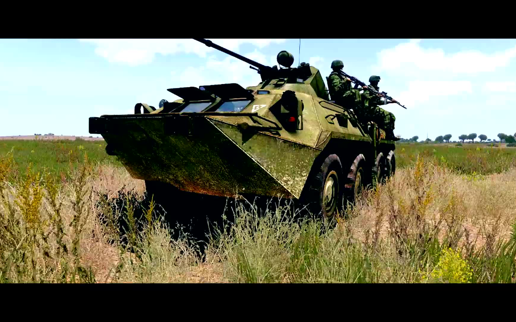 武裝突襲3 btr80之曲