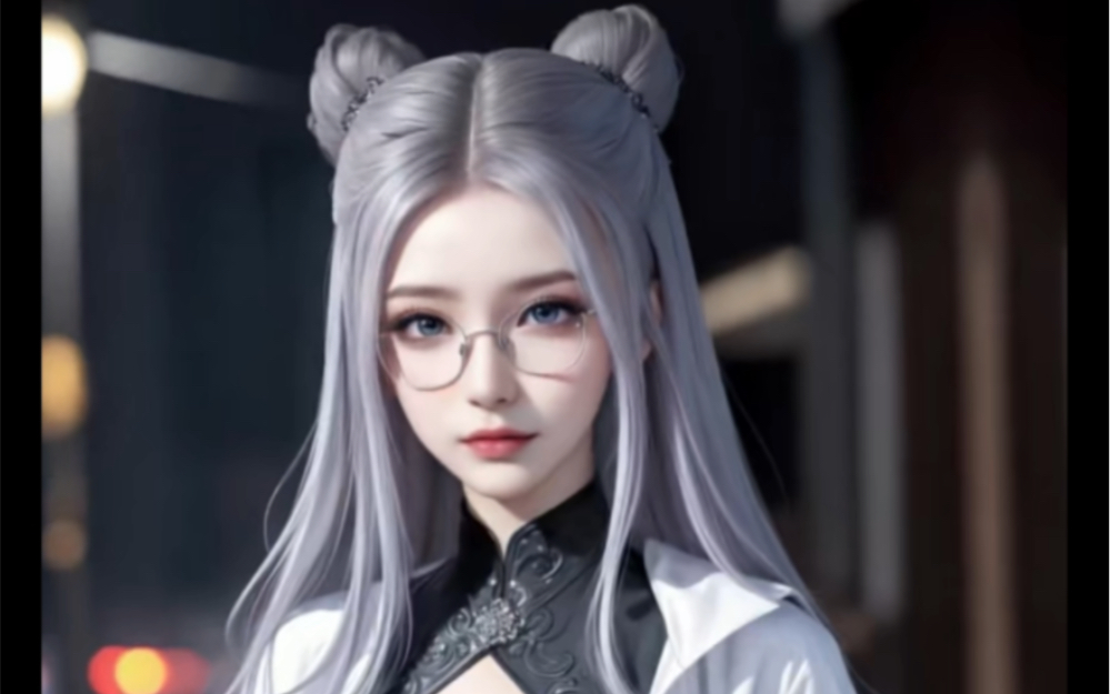 朱竹清短裙配小皮衣