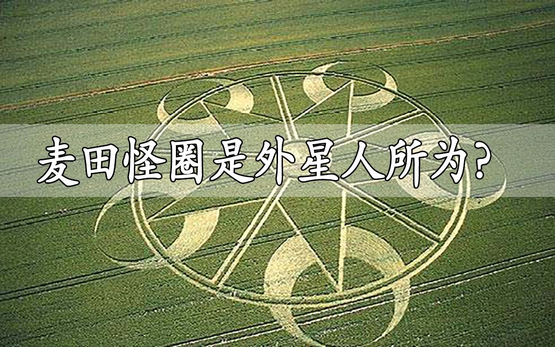 揭秘麦田怪圈创造之谜,究竟是人为制作,还是有外星人作祟?