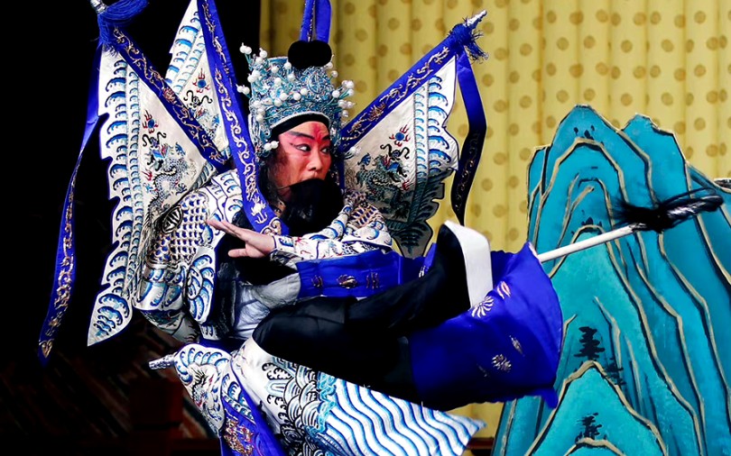 京剧《连营寨》奚中路 饰演 赵云 出场