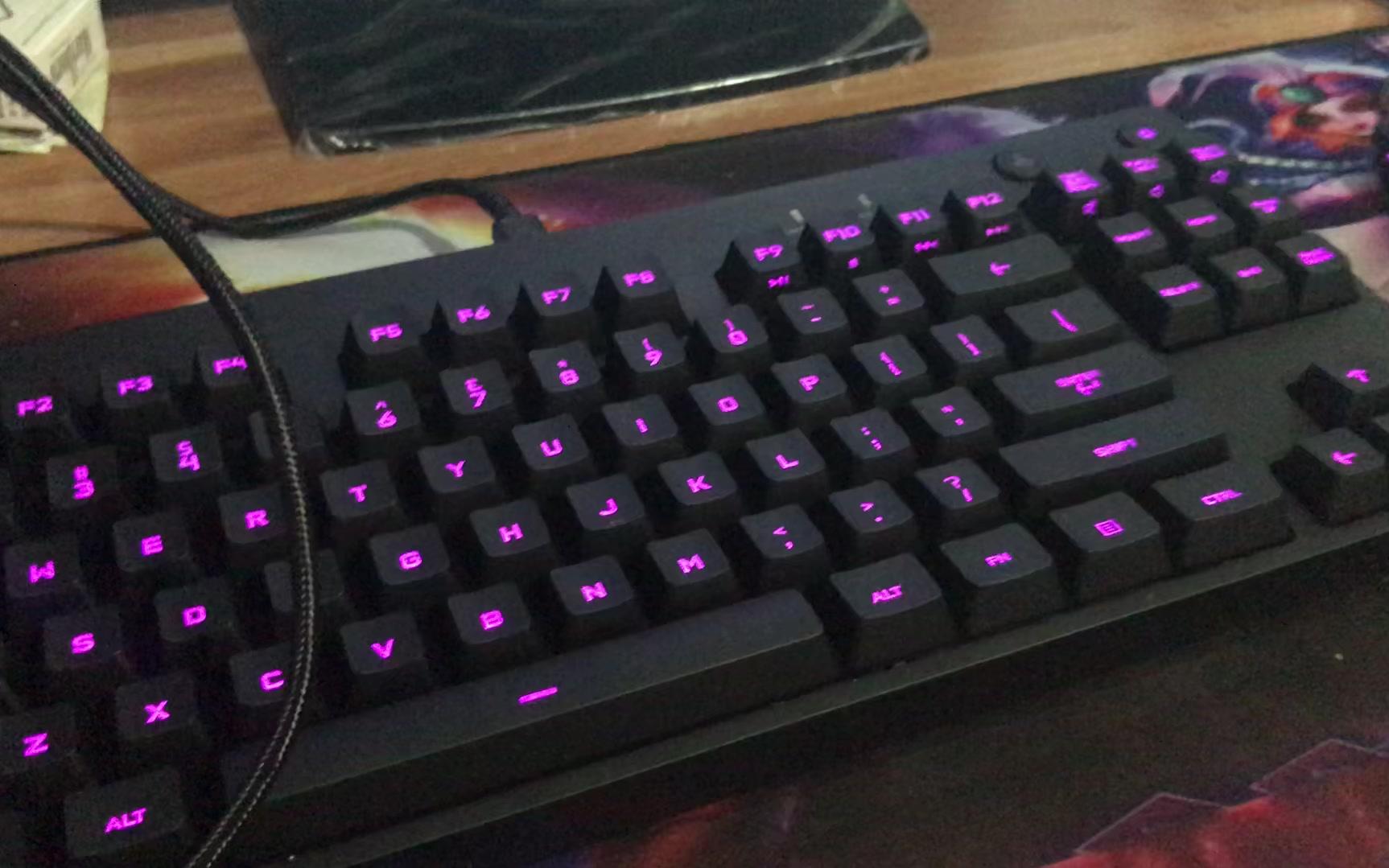 罗技Pro rgb机械键盘开箱哔哩哔哩bilibili