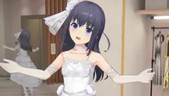 偶像荣耀 麻奈-婚服 3d服装鉴赏