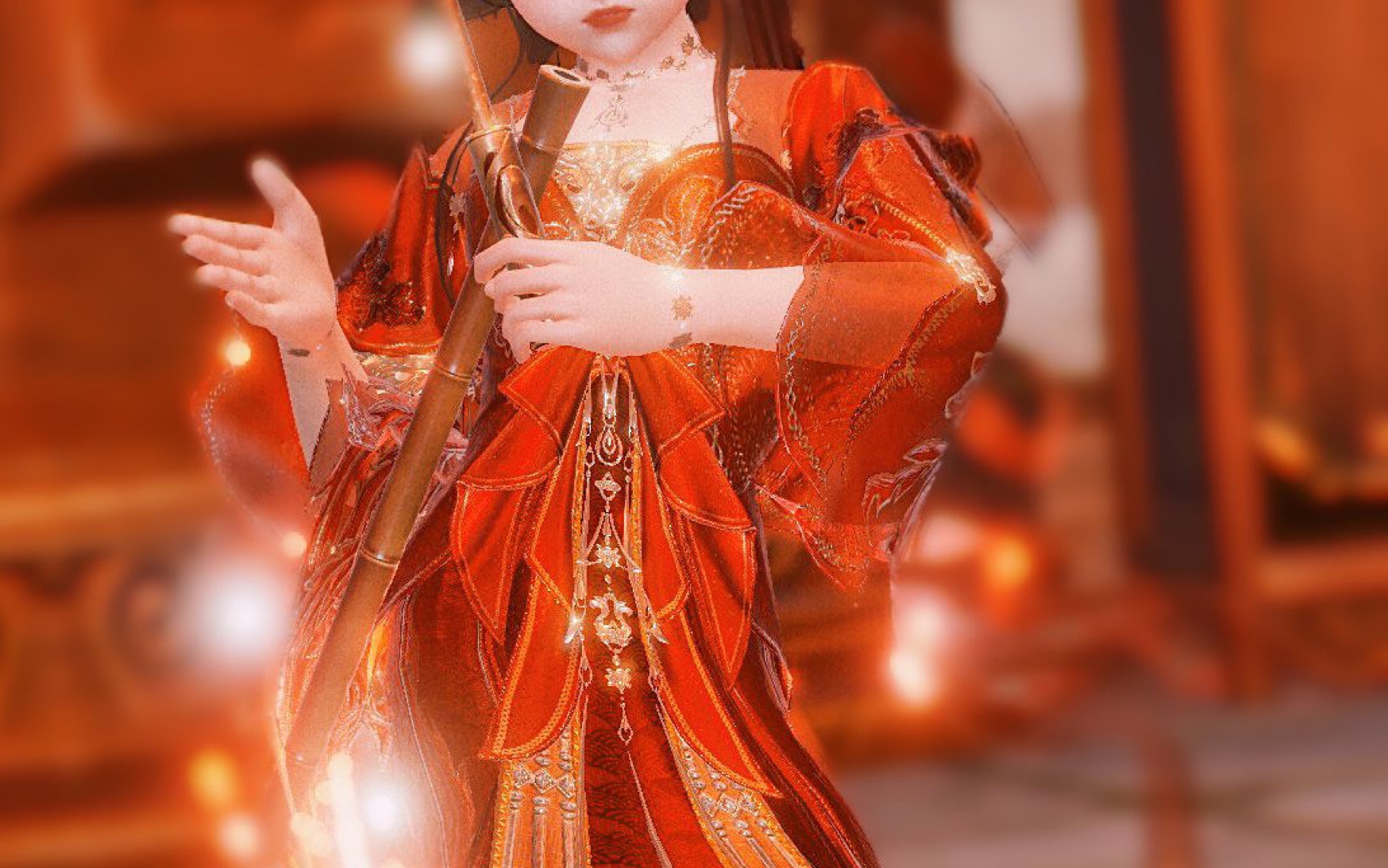 活动  【剑网3】萝莉六代七夕盒子衣服61花醉良辰61凤卜实装展示