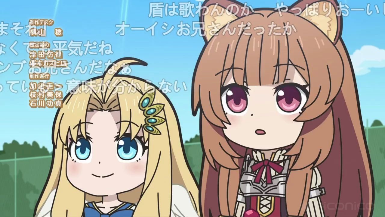 【异世界四重奏】第二季 01 日本n站弹幕反应