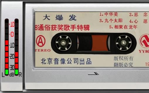 [图]大爆发 88通俗获奖歌手特辑 屠洪刚、安冬、李杰、陈汝佳、肖霞、黎光、姚晔 中华美 思念 九个太阳 心愿 相聚在龙年 怀旧磁带