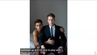 Tải video: Tom Daley---摄影师分享两次拍摄背后的故事：戴利家人，以及呆呆和Lance的OUT合影