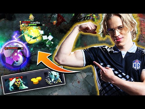 【holyhexor】 topson muerta mid first gameplay dota 2 patch 7.