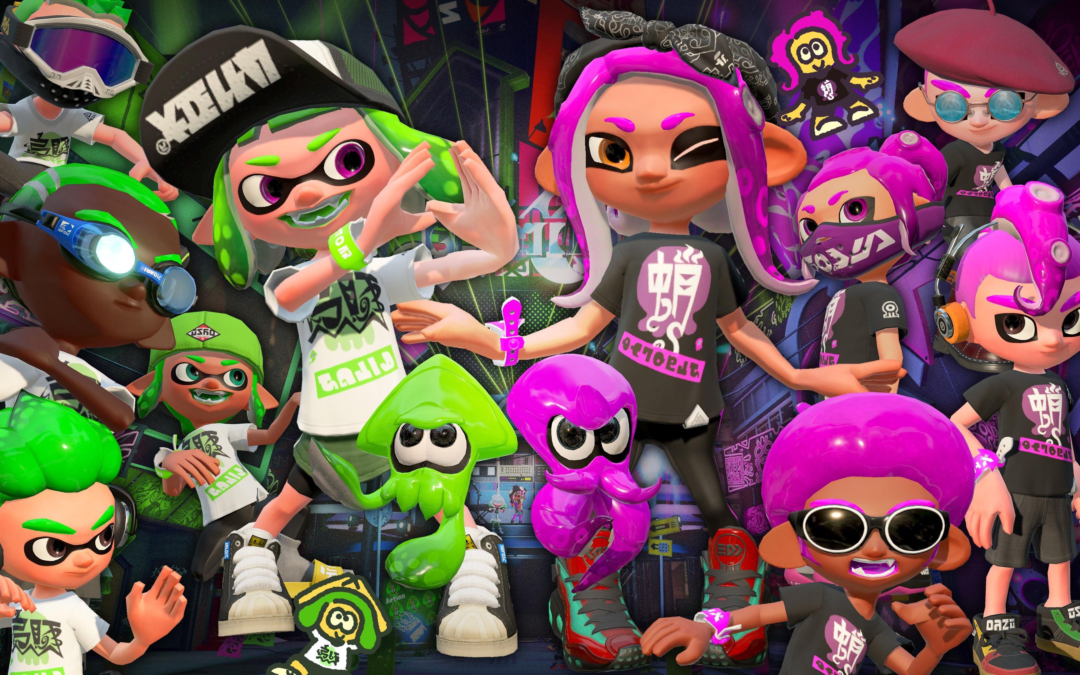 【splatoon】乌贼我不干啦