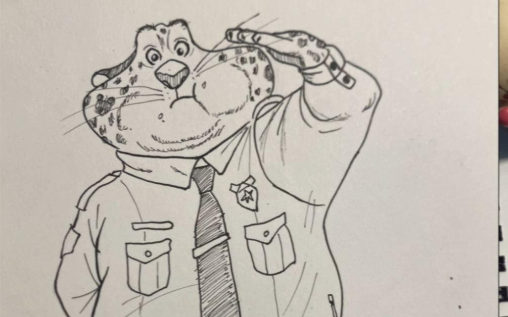 豹子警官 疯狂动物城