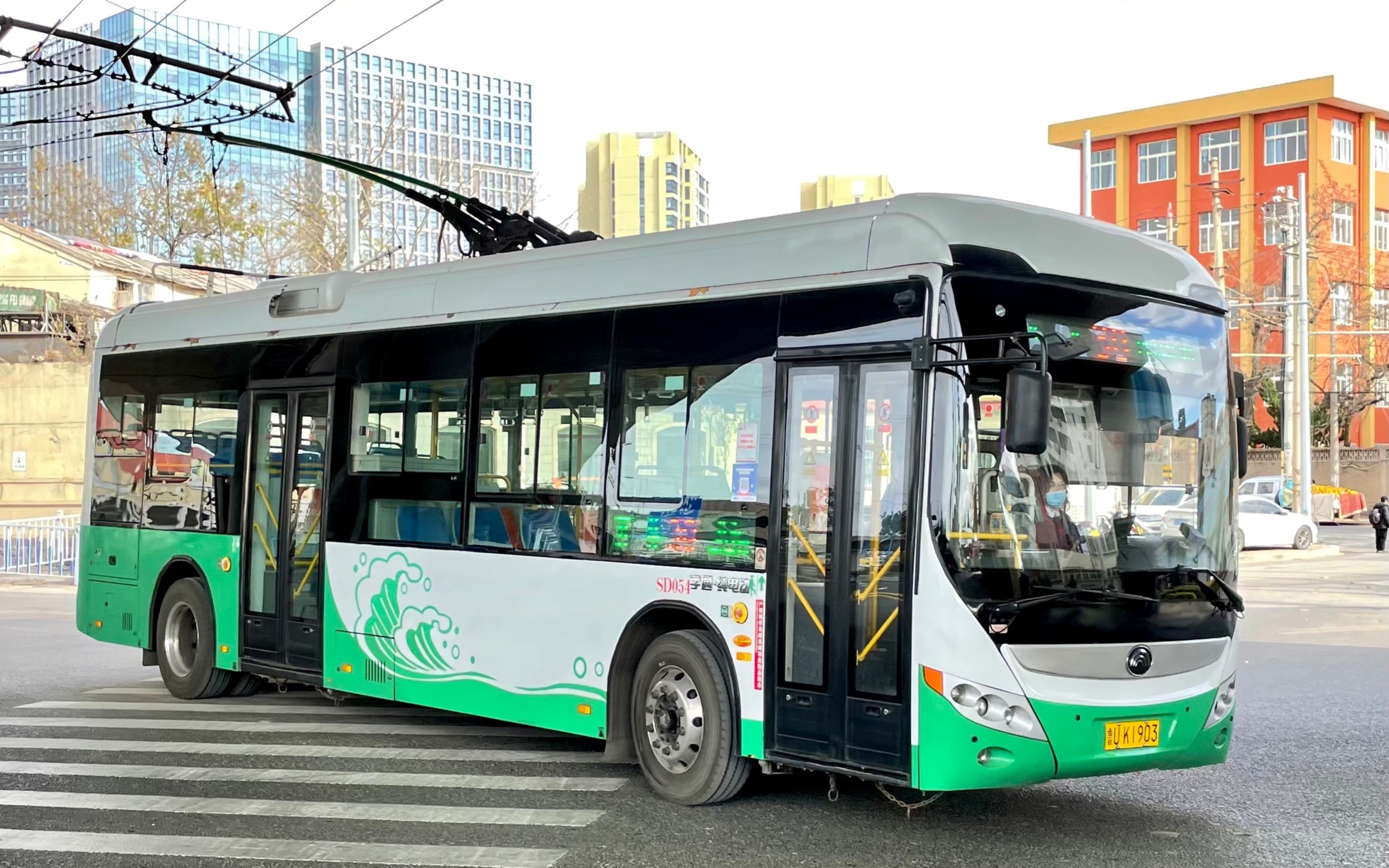 【青岛公交·pov01】【新城市】青岛无轨电车30路全程pov(胜利桥->