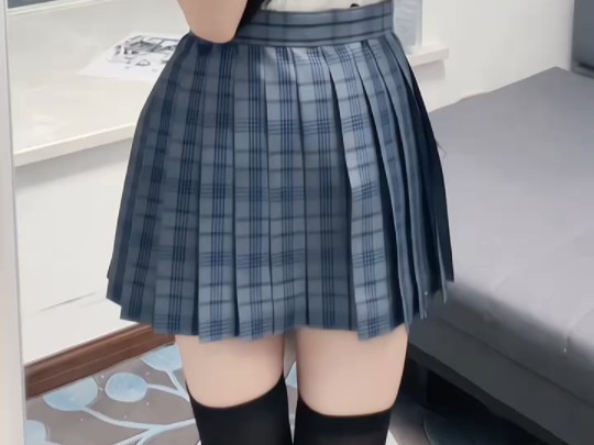 过膝袜,好看嘛?