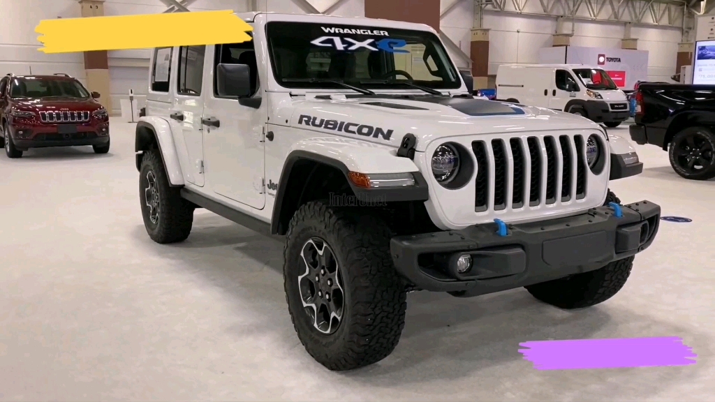 2022吉普牧马人(罗宾逊 rubicon 4xe)外观及内饰细节展示