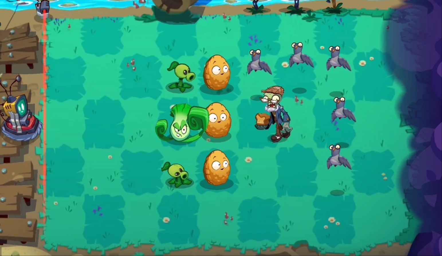 植物大战僵尸3-08:新僵尸召唤鸽子