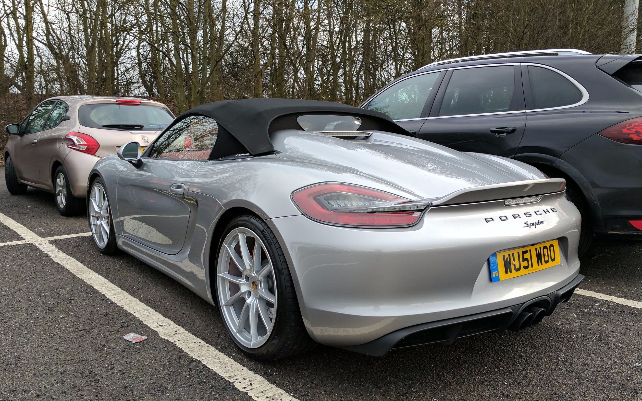 保时捷981boxsterspyder开篷教程