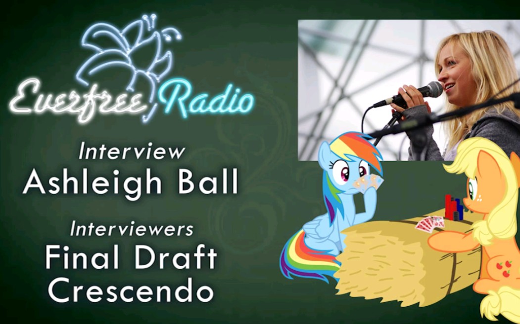 radio对applejack和rainbow dash声优ashleigh ball的访谈