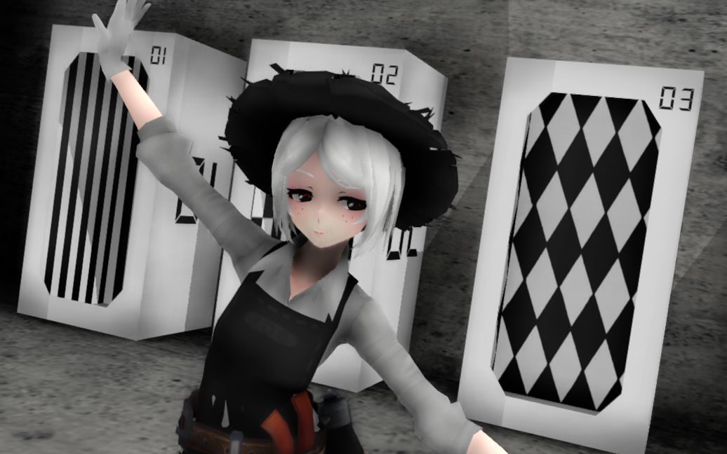 【第五人格】艾玛小姐姐的帅气另一面~action(mmd)新人向_哔哩哔哩