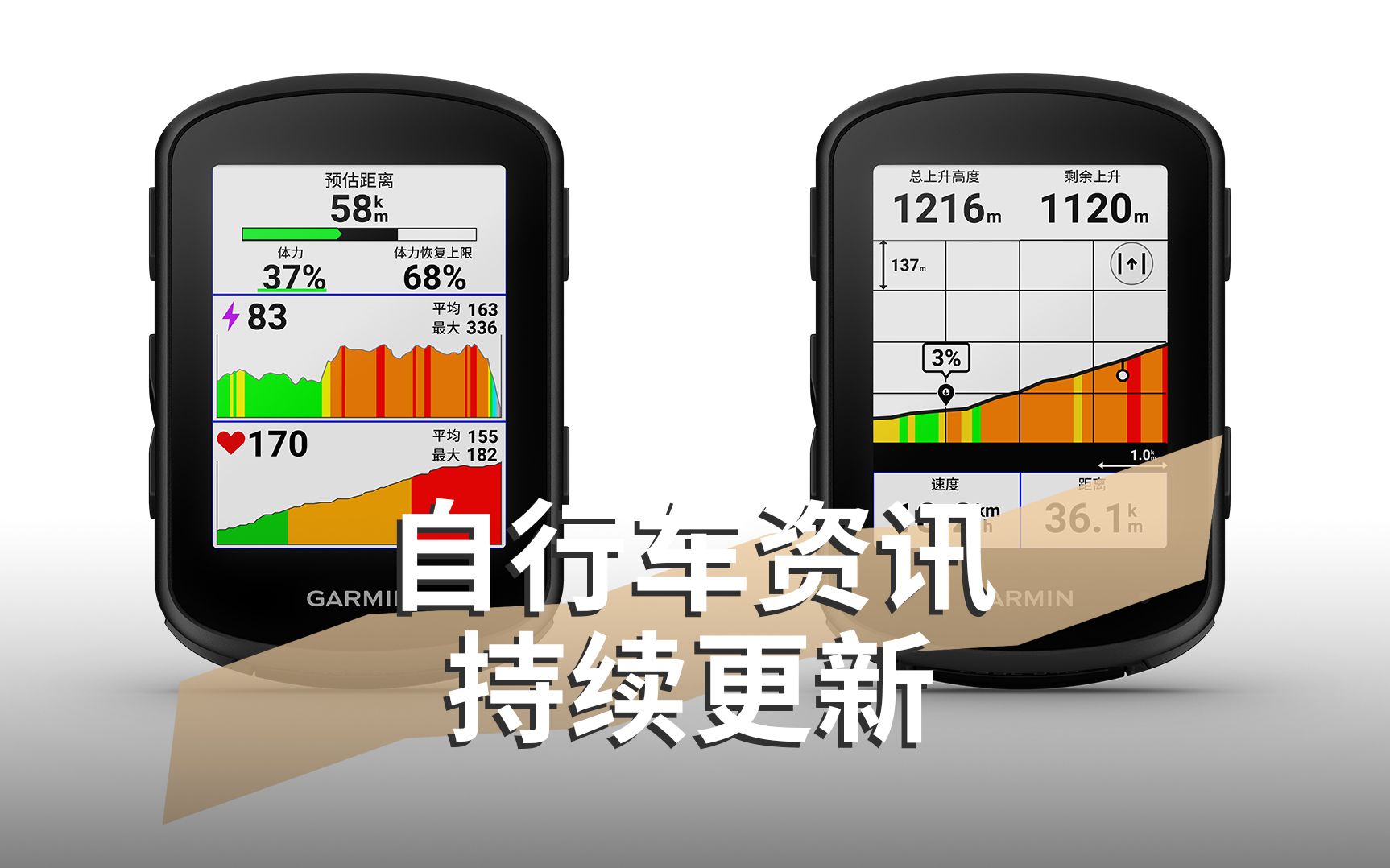 佳明终终终终于更新码表了! Garmin新款码表 Edge 540/840哔哩哔哩bilibili