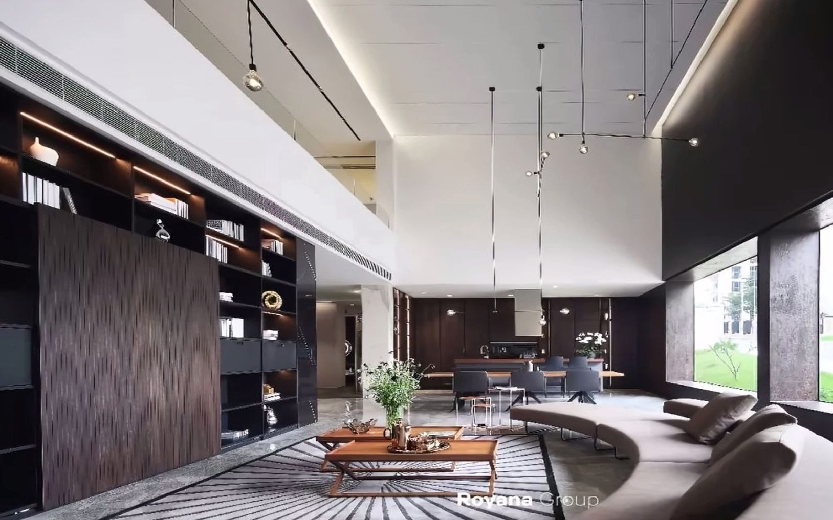 琚宾新中式案例 #展厅案例 展厅丨琚宾新作-上海royana旗舰店 #知末