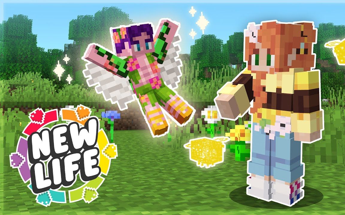 [图]【熟/Joey Graceffa】实现GeminiTay的终极愿望！！| New Life SMP Ep 1