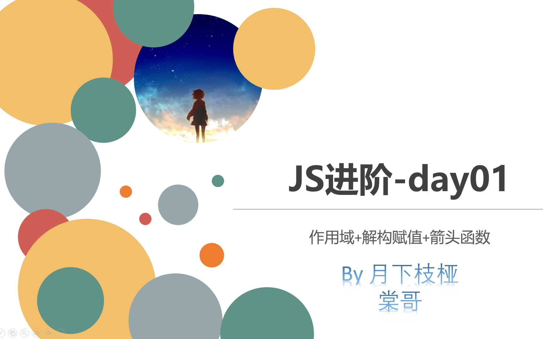 【棠哥】【JS进阶】day01作用域+解构赋值+箭头函数哔哩哔哩bilibili