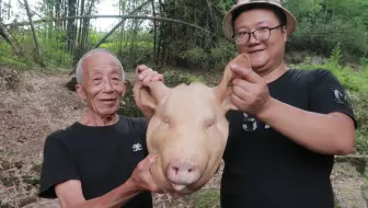 140买个10斤重猪头，做川卤猪头肉，清爽下饭，肥而不腻