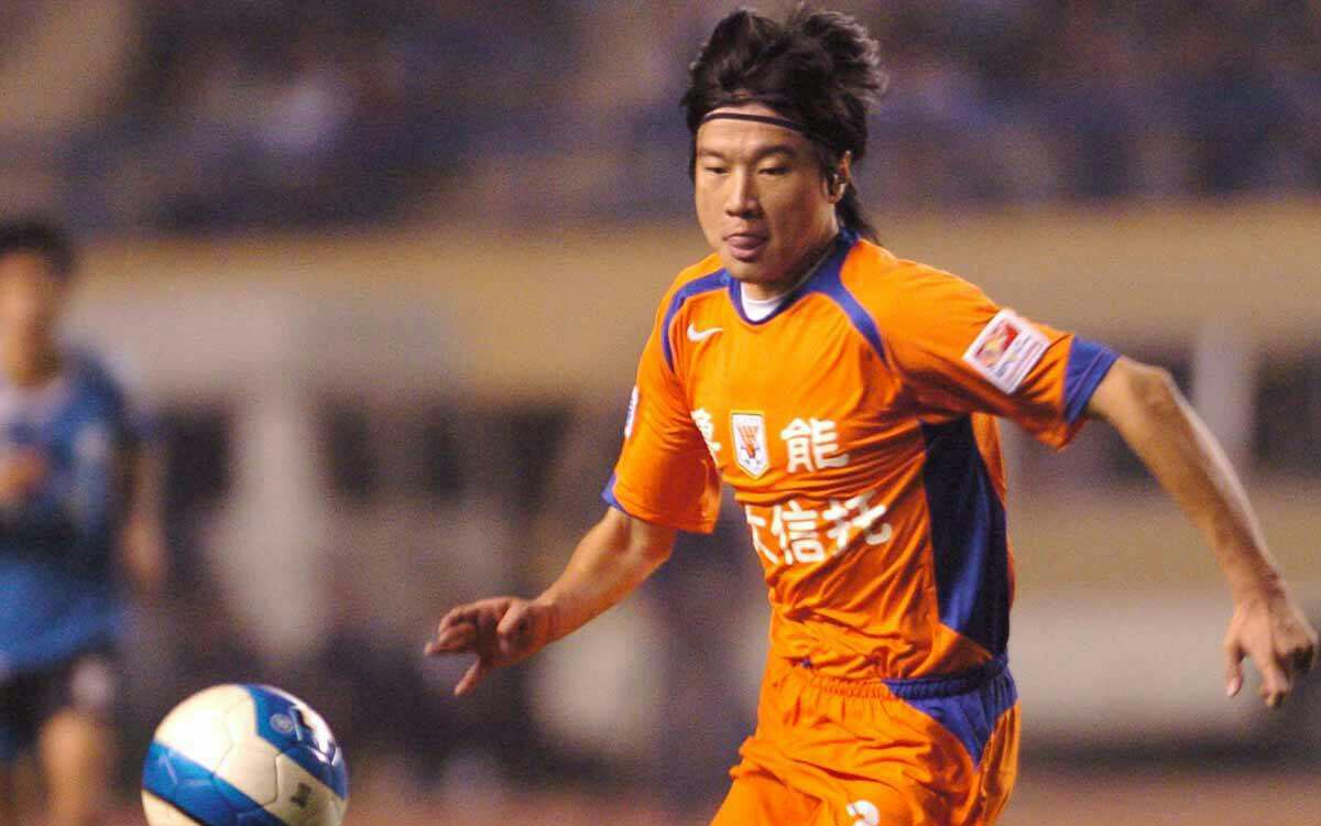 中超山东鲁能名宿李金羽进球集锦!