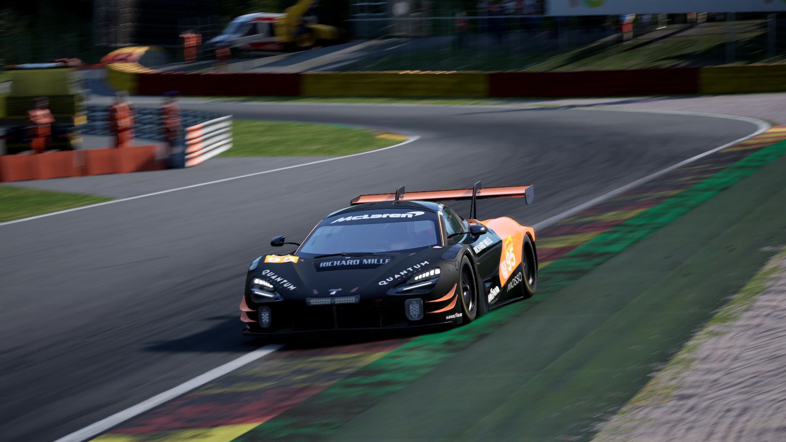 mclaren 720s gt3 evo耐力赛涂装展示 (united autosports)