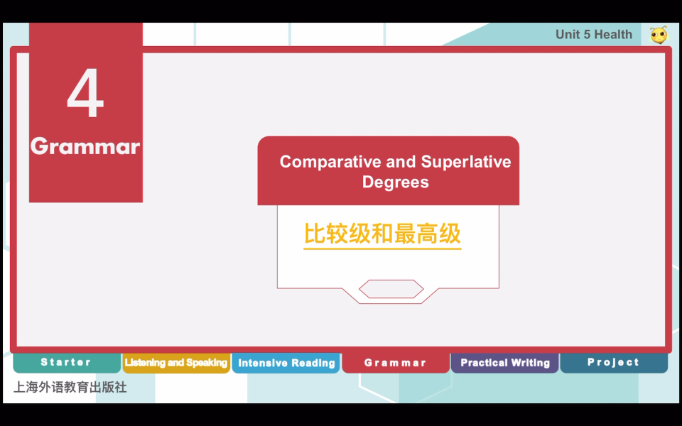 《新起点高职英语综合教程1》 第五单元 11 语法:比较级与最高级哔哩哔哩bilibili