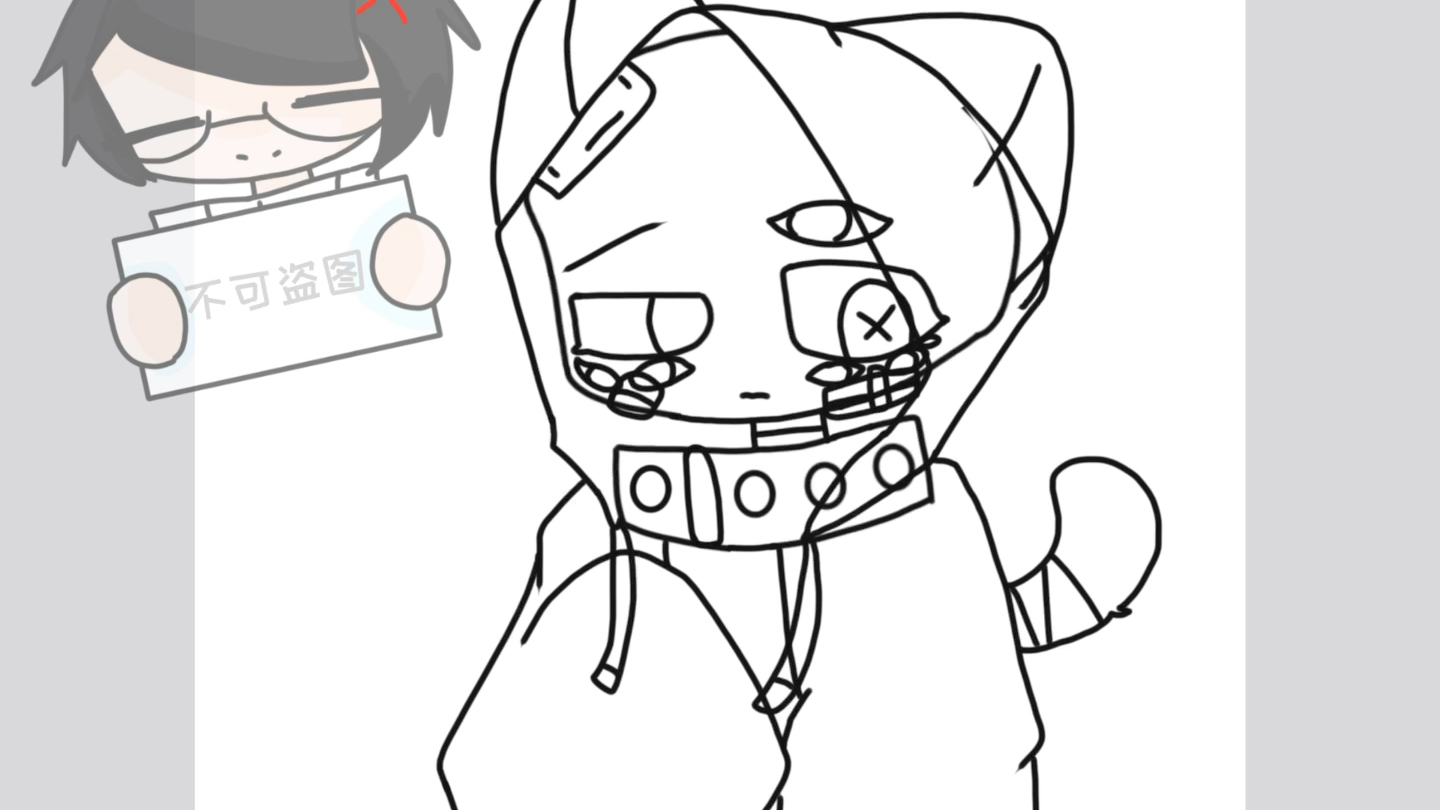 无常绘画过程(老子恨瓶颈期