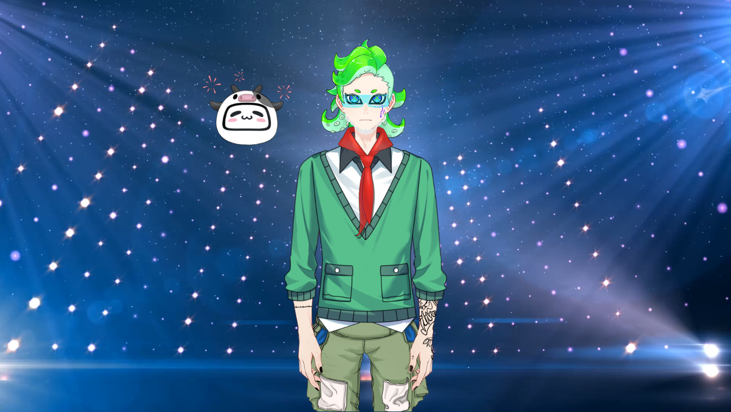 必剪虚拟形象唱响肥宅快乐水欧林巴斯