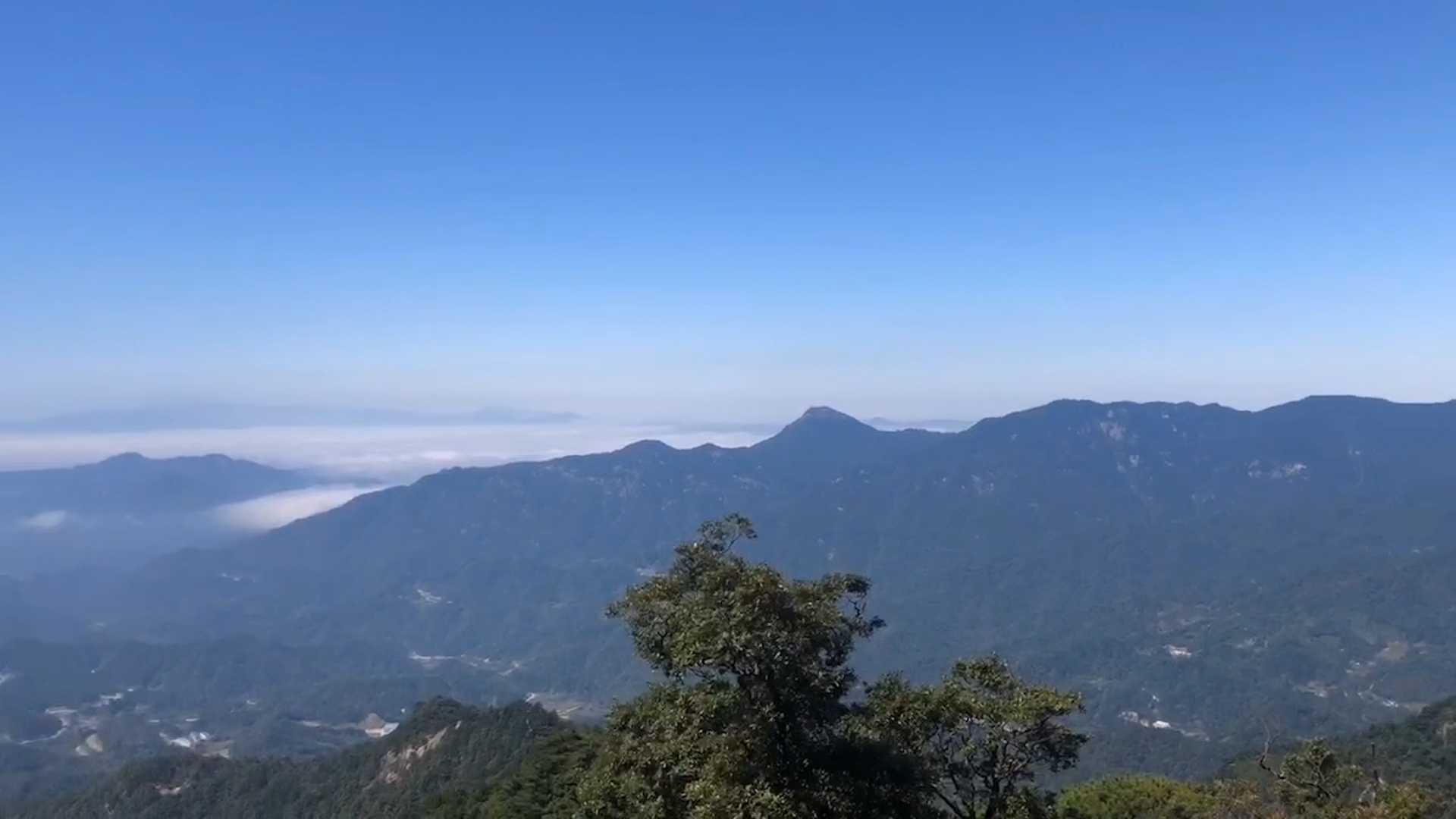 霍山白马尖大别山主峰哔哩哔哩bilibili