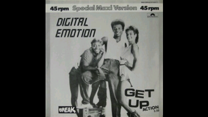 [图]80s经典迪斯科 Digital Emotion - Get Up Action - Original 12“ Mix