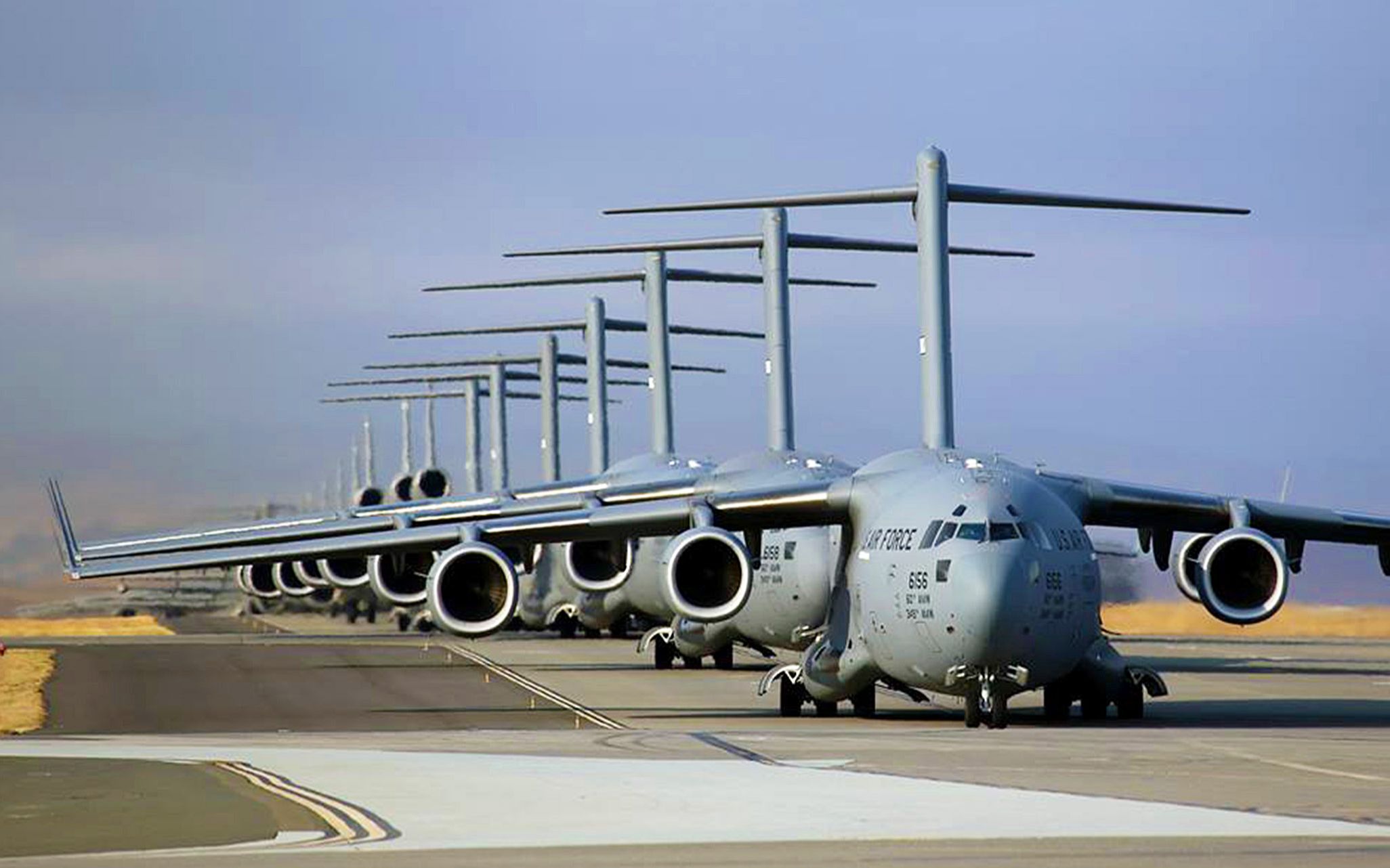 lockheedc5mboeingc17特拉维斯空军基地大规模机动