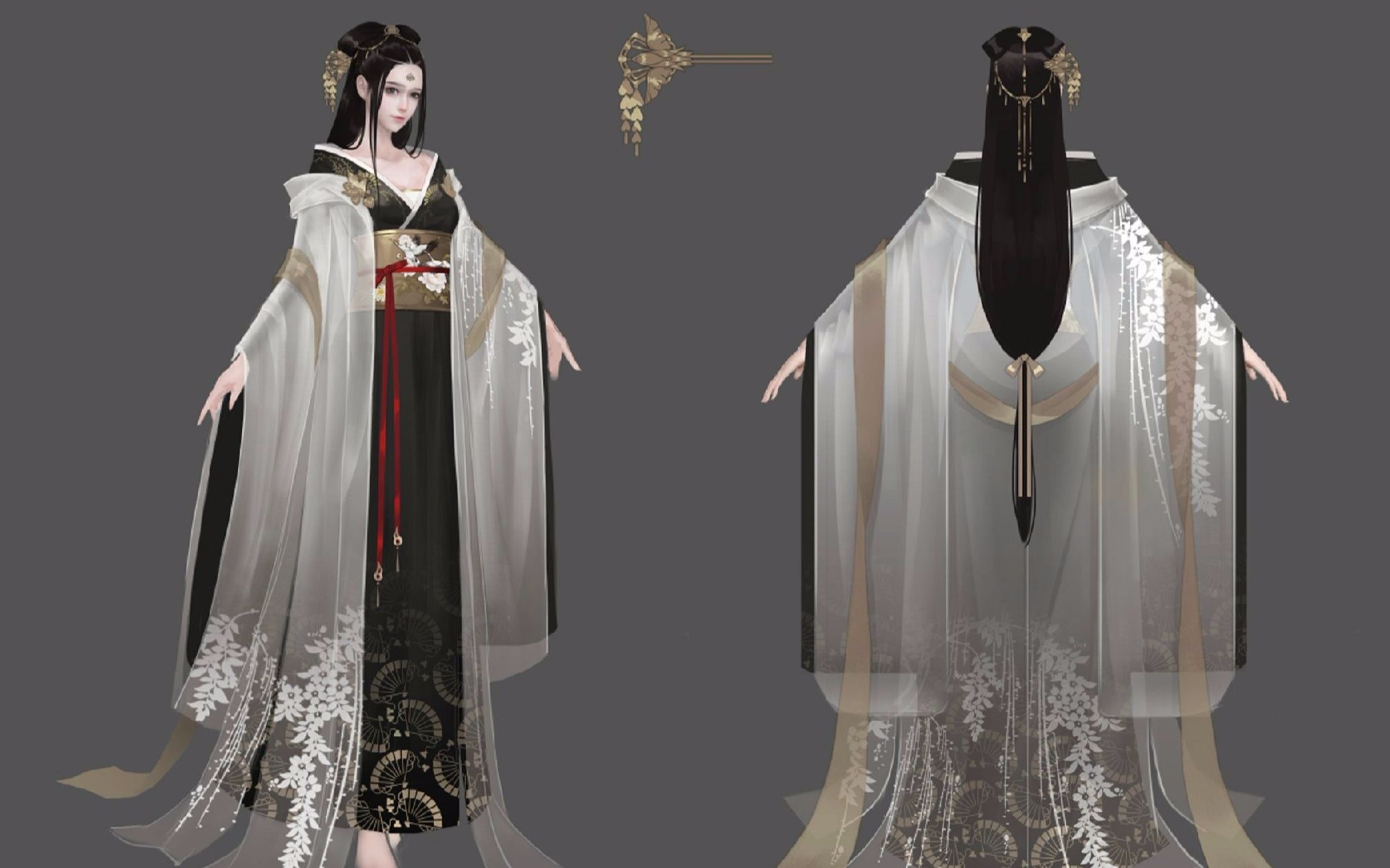 古风控天刀心王祈年殿模型展示