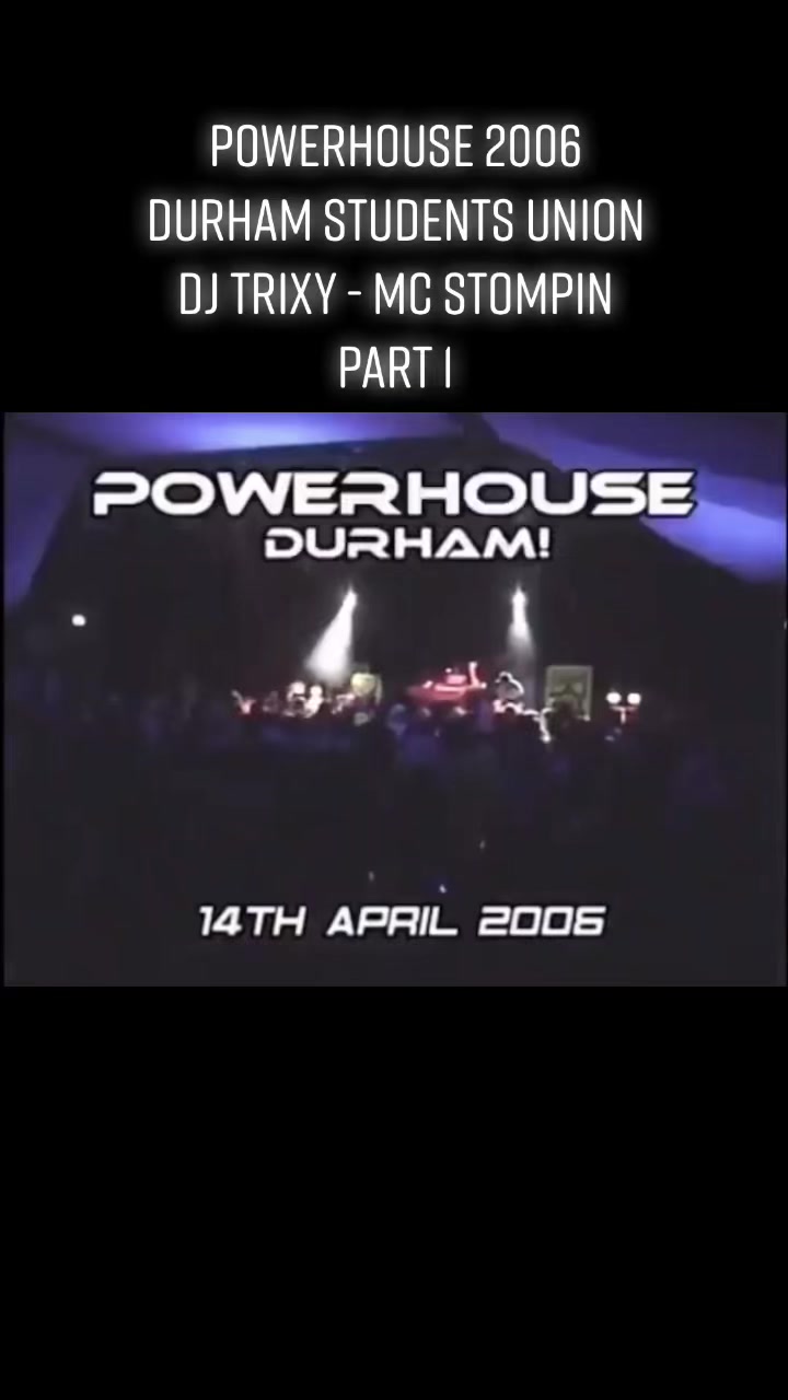 Powerhouse 2006达勒姆学生会DJ trixy mc Stompin第1部分哔哩哔哩bilibili